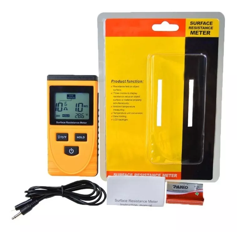 MEDIDOR TESTER RESISTENCIA DE SUPERFICIE PROIMEQ - 1