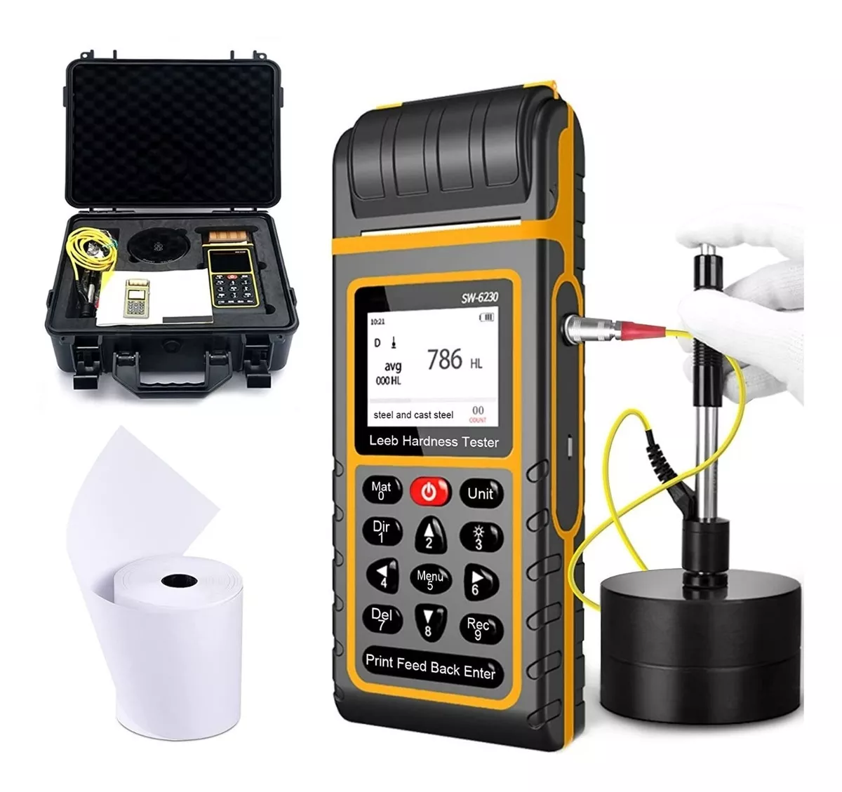 DURÓMETRO PORTÁTIL DE 170 A 960 HLD CON IMPRESORA PROIMEQ - 1
