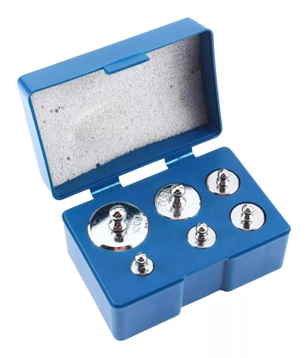 SET PESOS CALIBRACIÓN BALANZAS 5 10 20 50 100 G PROIMEQ - 1