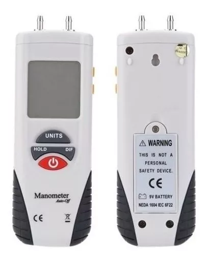MANÓMETRO DIGITAL DIFERENCIAL PSI 2.00 - 2