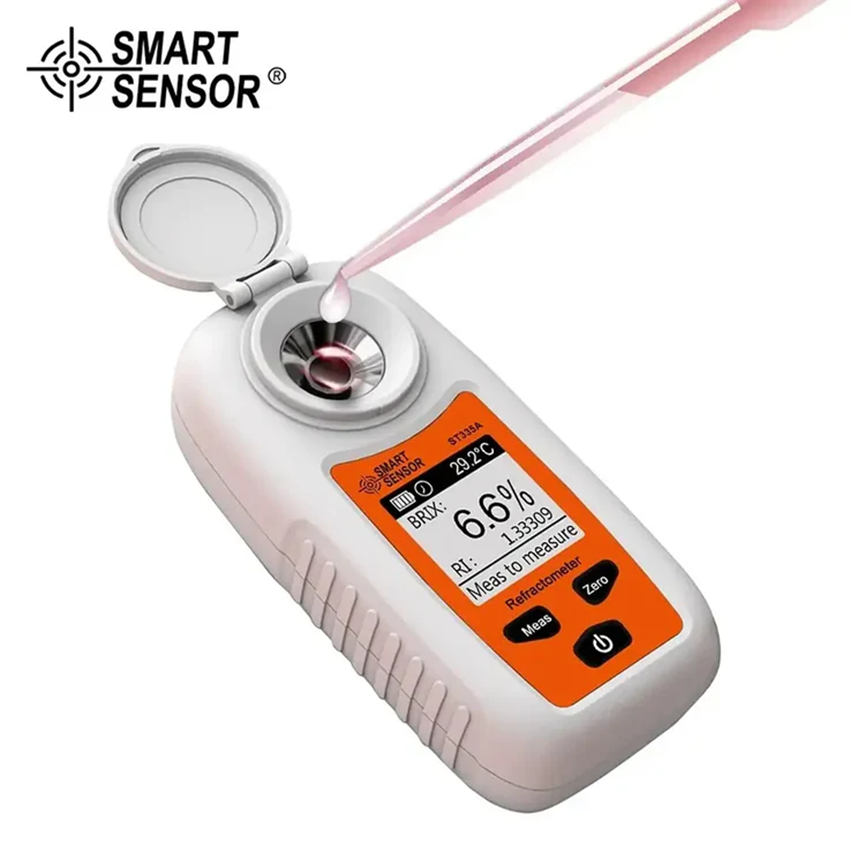 REFRACTÓMETRO ST335A BRIX 0-35 DIGITAL LCD SMART SENSOR - 2