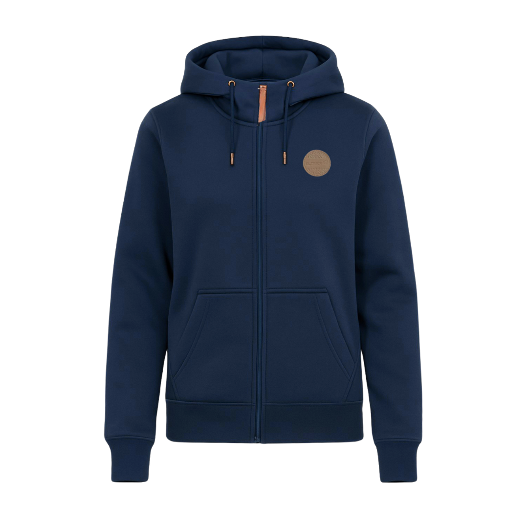 POLERON ESCOLAR AZUL MARINO NIÑA - 6 AL 2XL - 1