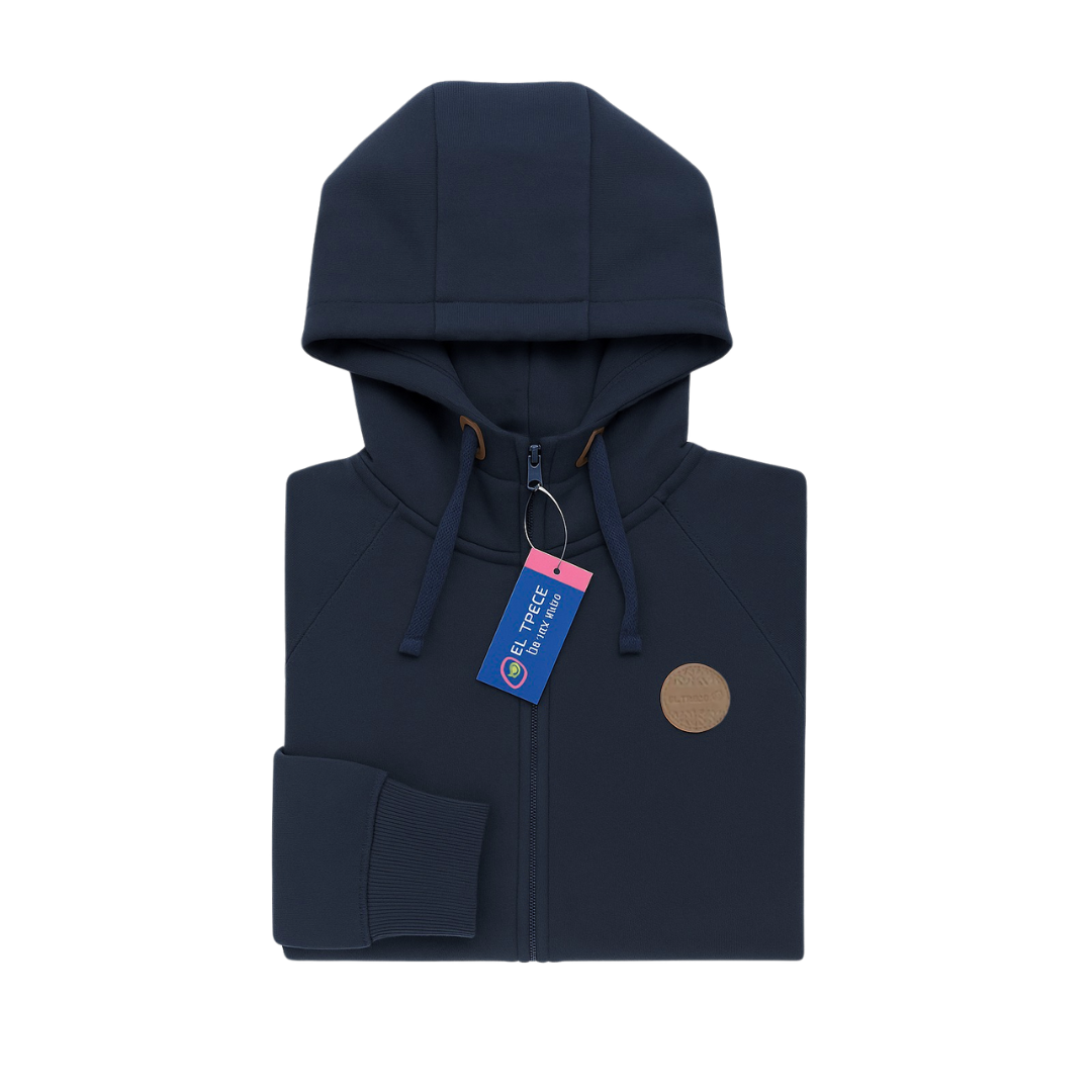 POLERON ESCOLAR AZUL MARINO NIÑA - 6 AL 2XL - 2