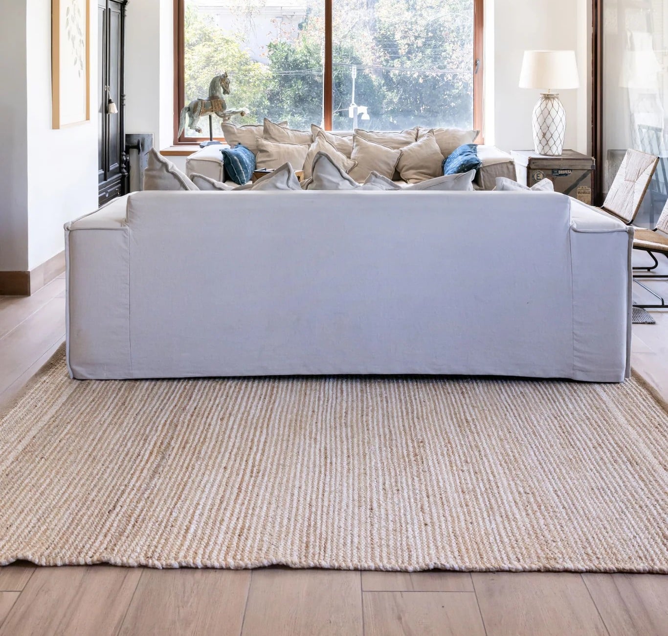 ALFOMBRA TRIBUS DEL MUNDO THANE NATURAL YUTE 170 X 240 CM - 3
