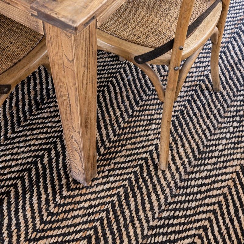 ALFOMBRA YUTE JAMMU 250 X 350 CM TRIBUS RUGS - 3