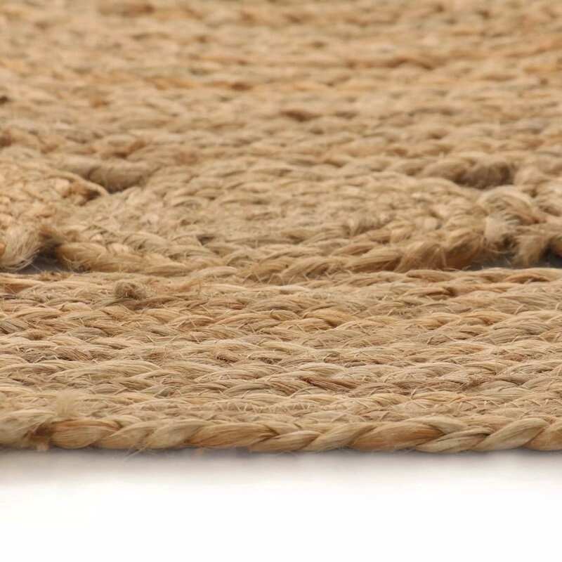 ALFOMBRA TRIBUS DEL MUNDO BOMBAY NATURAL REDONDA YUTE 160 CM - 5