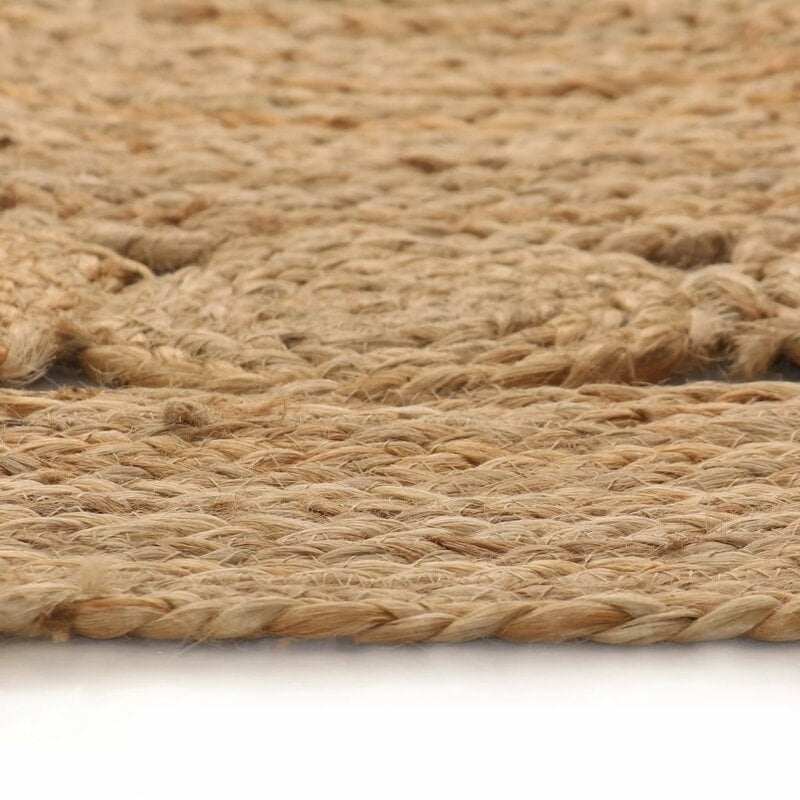 ALFOMBRA TRIBUS DEL MUNDO BOMBAY NATURAL REDONDA YUTE 160 CM - 5