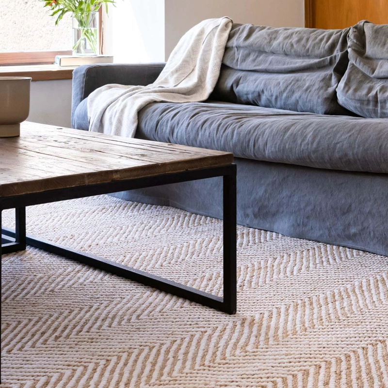 ALFOMBRA YUTE SIKAR 250 X 350 CM TRIBUS RUGS - 3