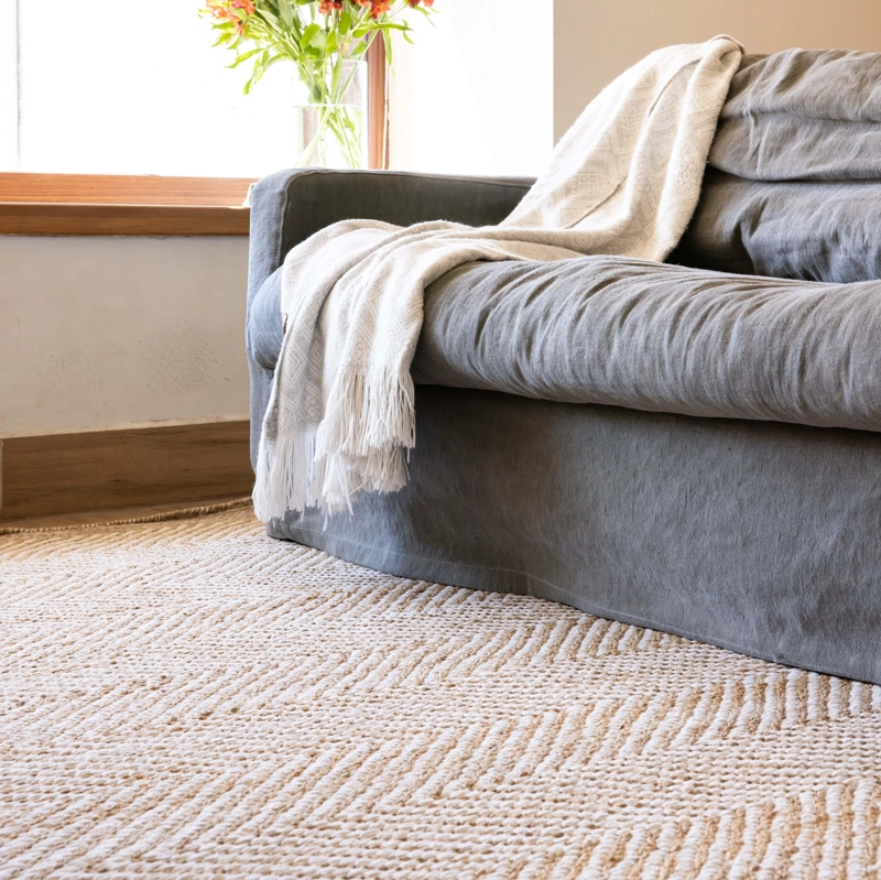 ALFOMBRA YUTE SIKAR 250 X 350 CM TRIBUS RUGS - 5
