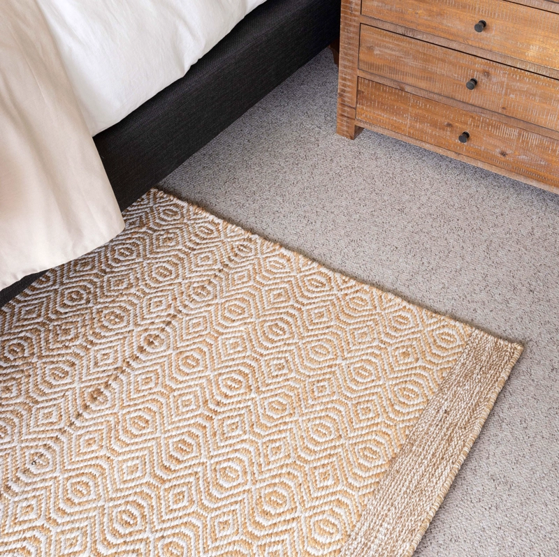 ALFOMBRA TRIBUS DEL MUNDO AGRA NATURAL YUTE 250 X 350 CM - 5