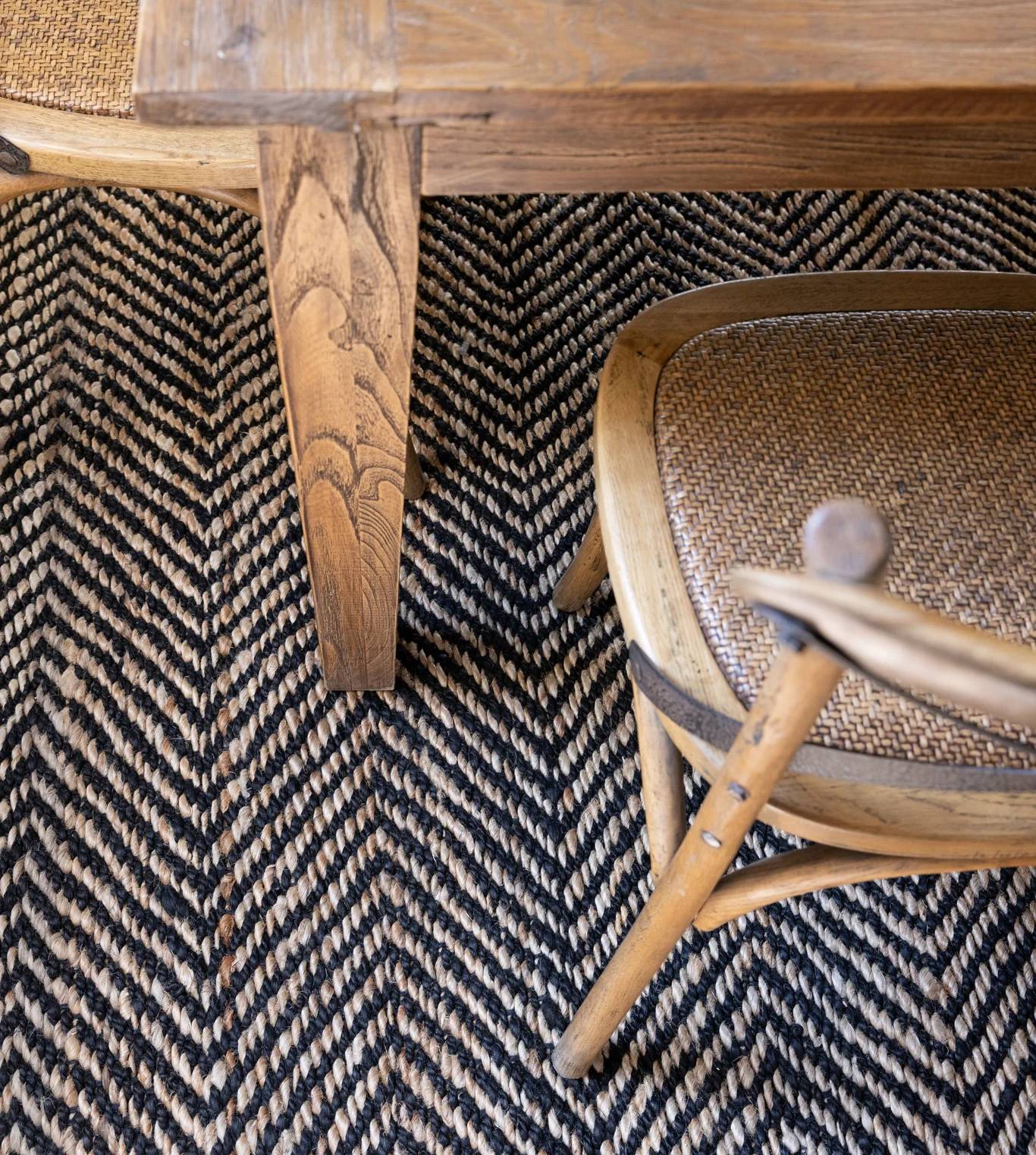 ALFOMBRA TRIBUS DEL MUNDO JAMMU NATURAL YUTE 170 X 240 CM - 3