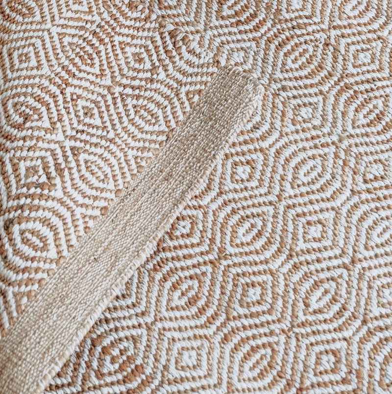 ALFOMBRA TRIBUS DEL MUNDO AGRA NATURAL YUTE 170 X 240 CM - 6