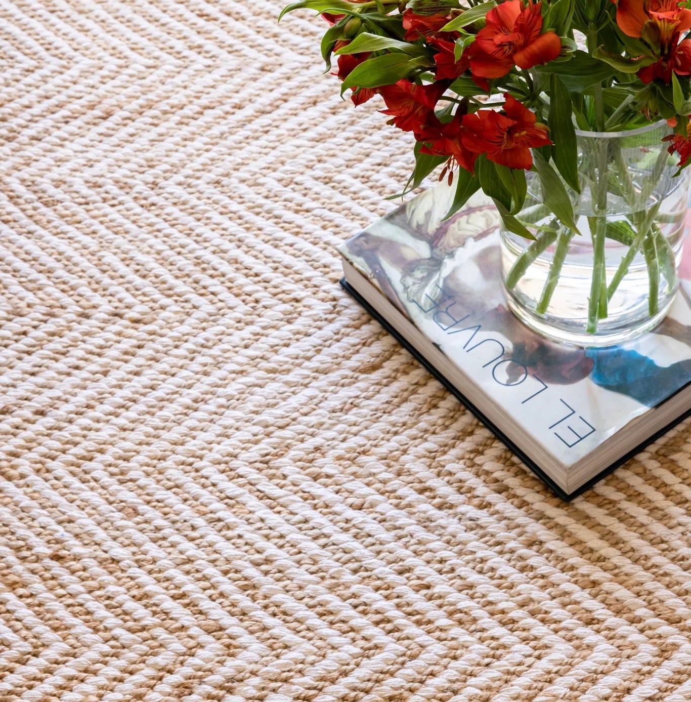 ALFOMBRA TRIBUS DEL MUNDO SIKAR NATURAL YUTE 170 X 240 CM - 1