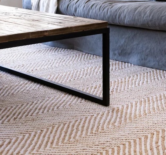 ALFOMBRA TRIBUS DEL MUNDO SIKAR NATURAL YUTE 170 X 240 CM - 2