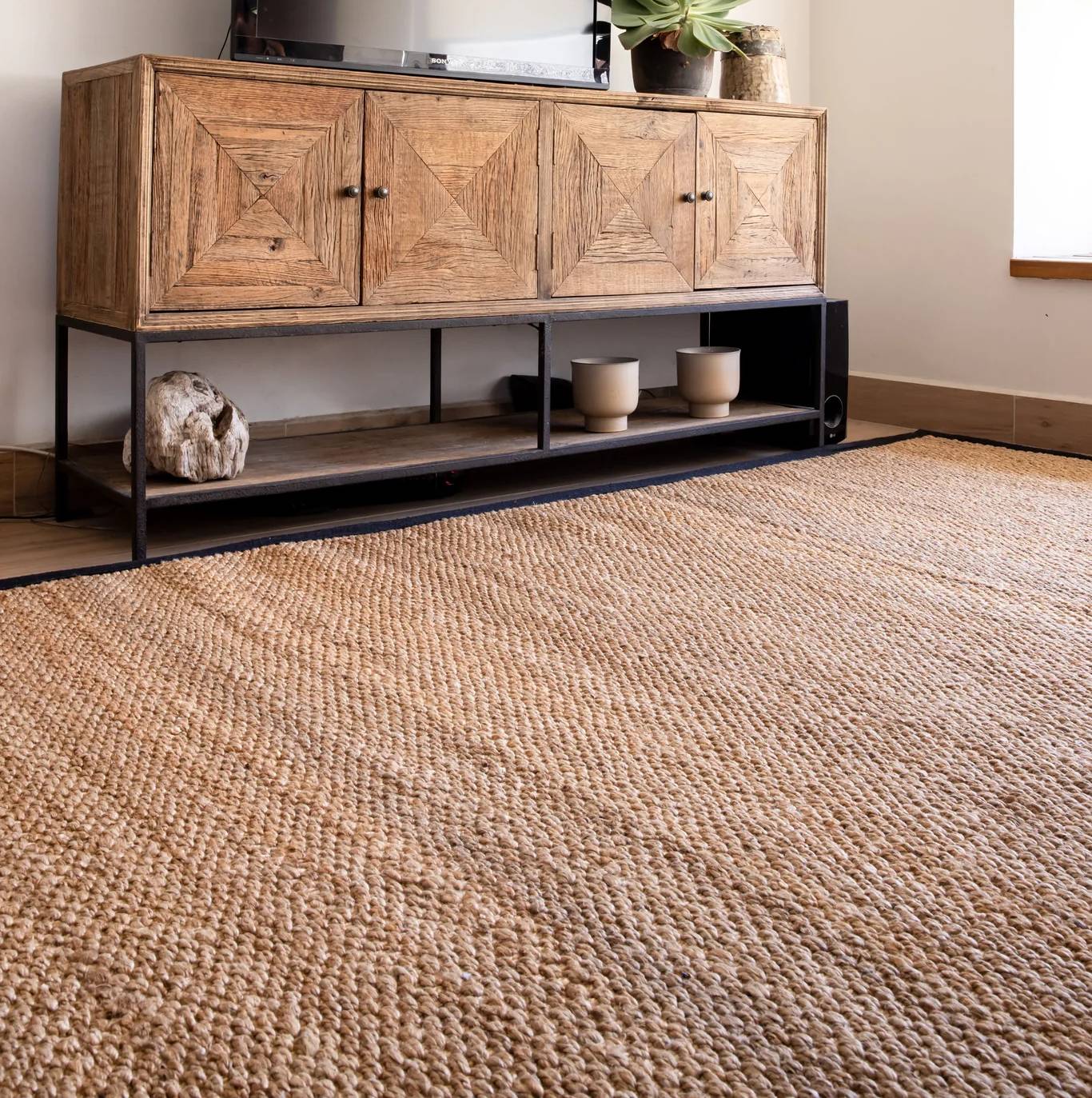 ALFOMBRA YUTE BHILAI 170 X 240 CM TRIBUS DEL MUNDO - 2