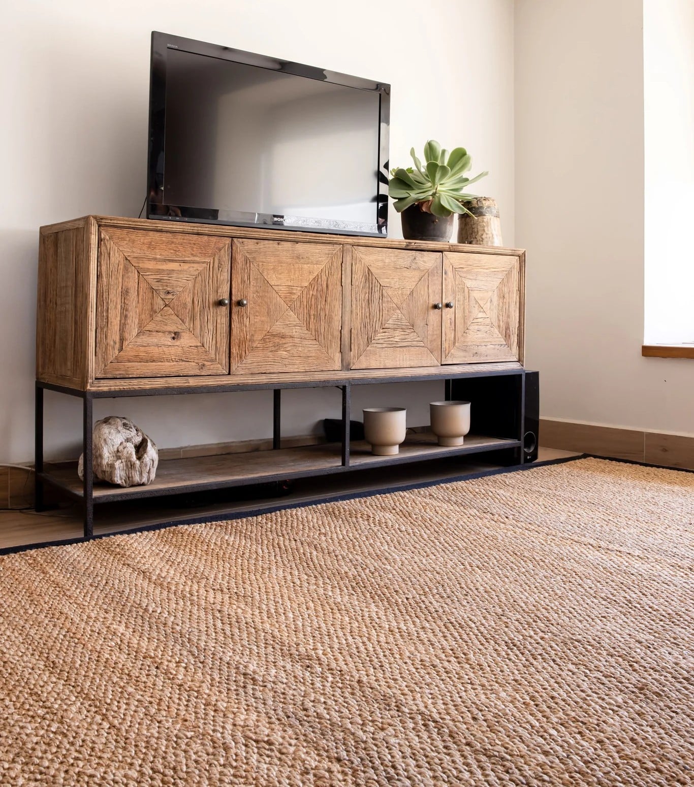 ALFOMBRA YUTE BHILAI 170 X 240 CM TRIBUS DEL MUNDO - 5