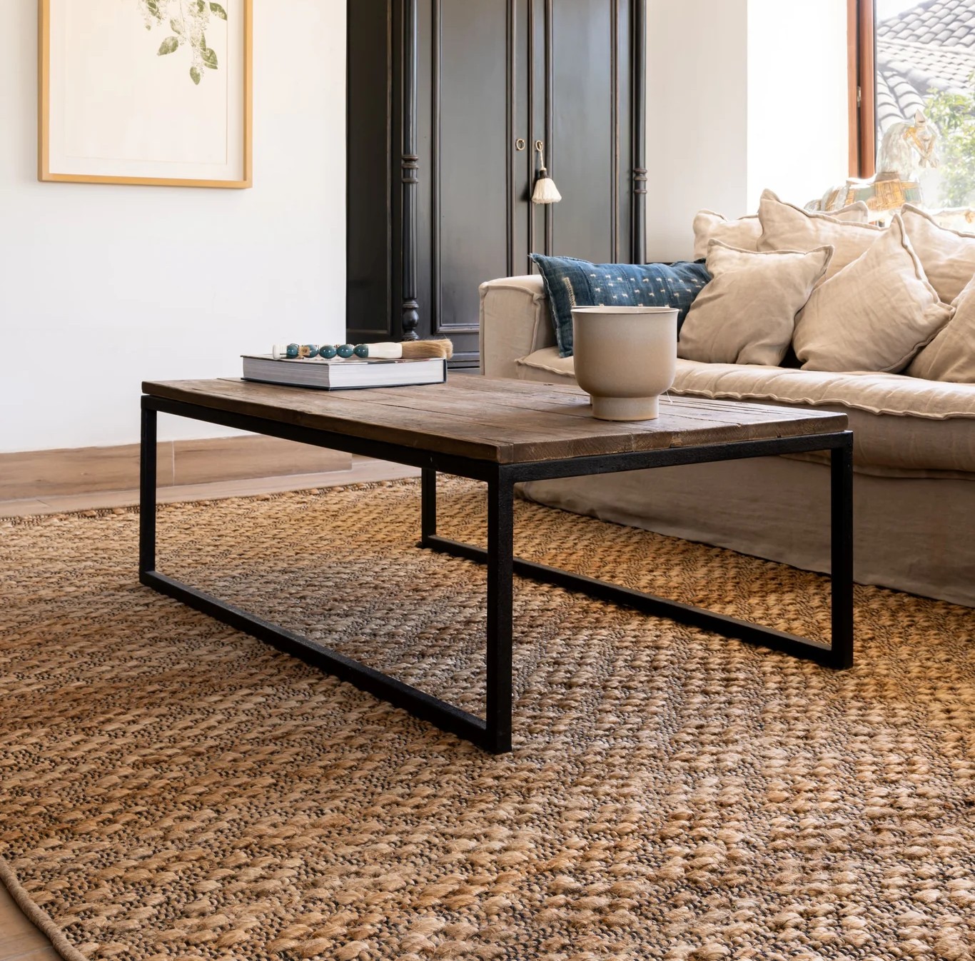 ALFOMBRA TRIBUS DEL MUNDO MADURAI NATURAL YUTE 200 X 300 CM - 2