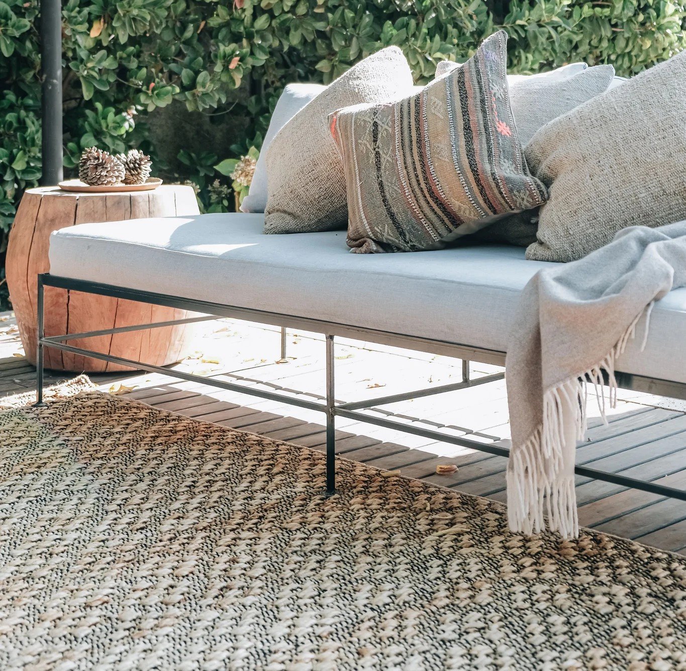 ALFOMBRA TRIBUS DEL MUNDO MADURAI NATURAL YUTE 200 X 300 CM - 5