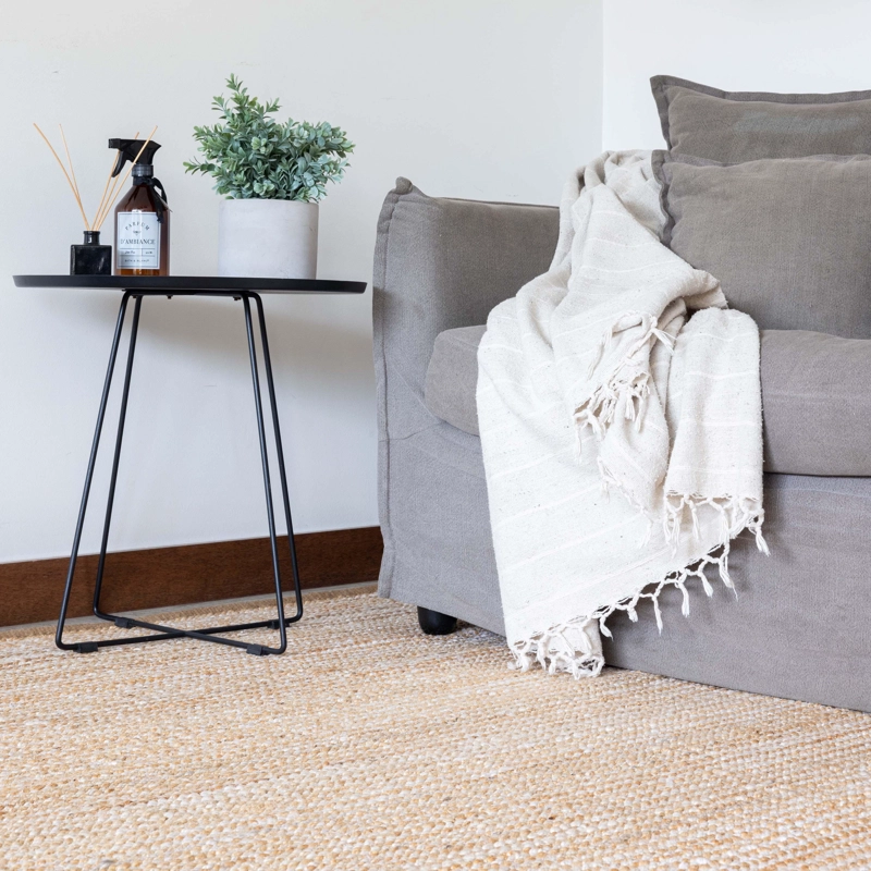 ALFOMBRA TRIBUS DEL MUNDO THANE NATURAL YUTE 250 X 350 CM - 1