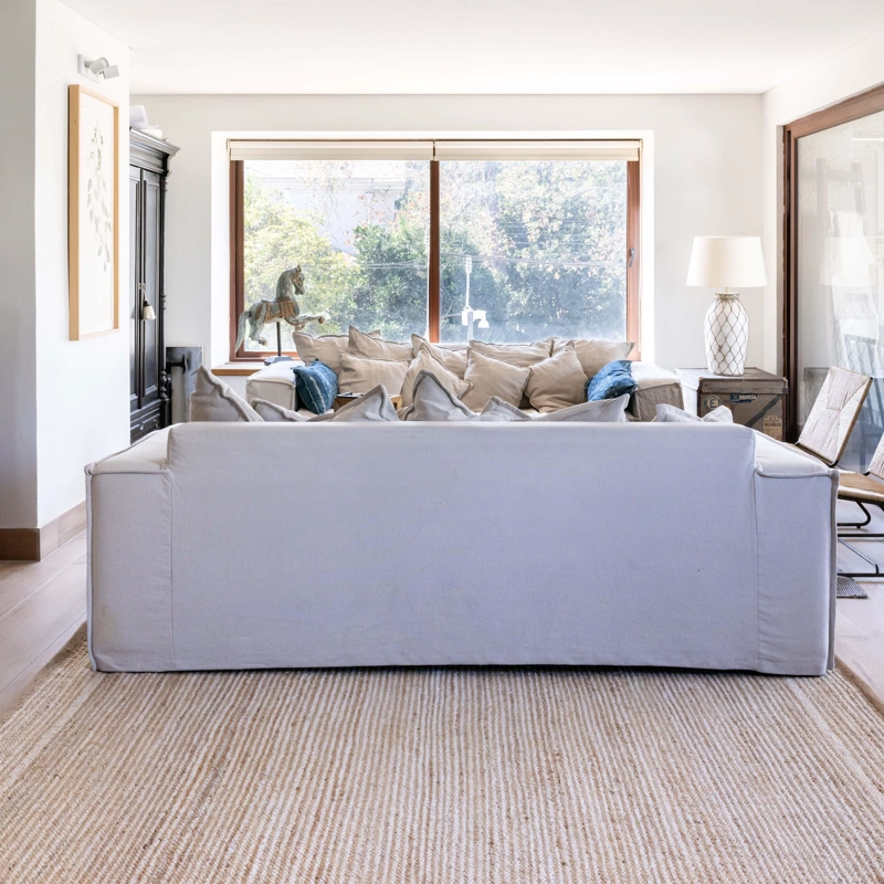 ALFOMBRA TRIBUS DEL MUNDO THANE NATURAL YUTE 250 X 350 CM - 4