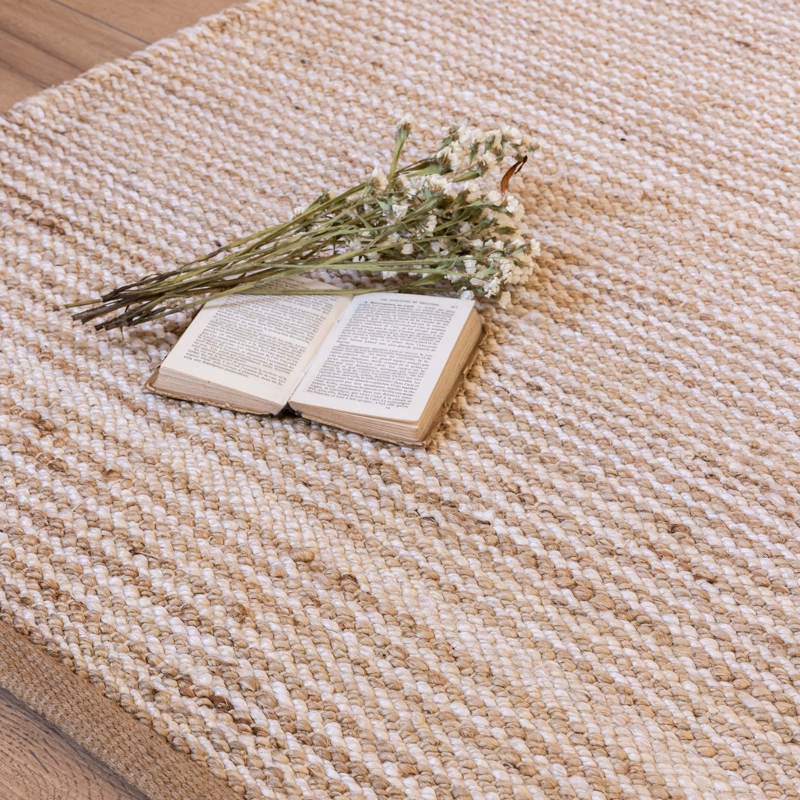 ALFOMBRA TRIBUS DEL MUNDO THANE NATURAL YUTE 250 X 350 CM - 5