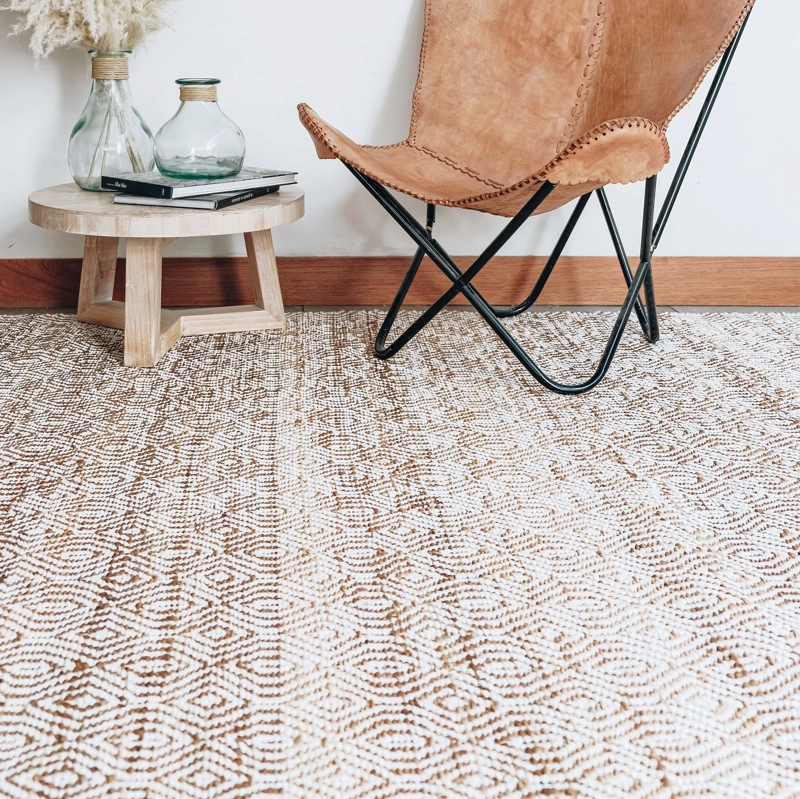 ALFOMBRA TRIBUS DEL MUNDO AGRA NATURAL YUTE 200 X 300 CM - 2
