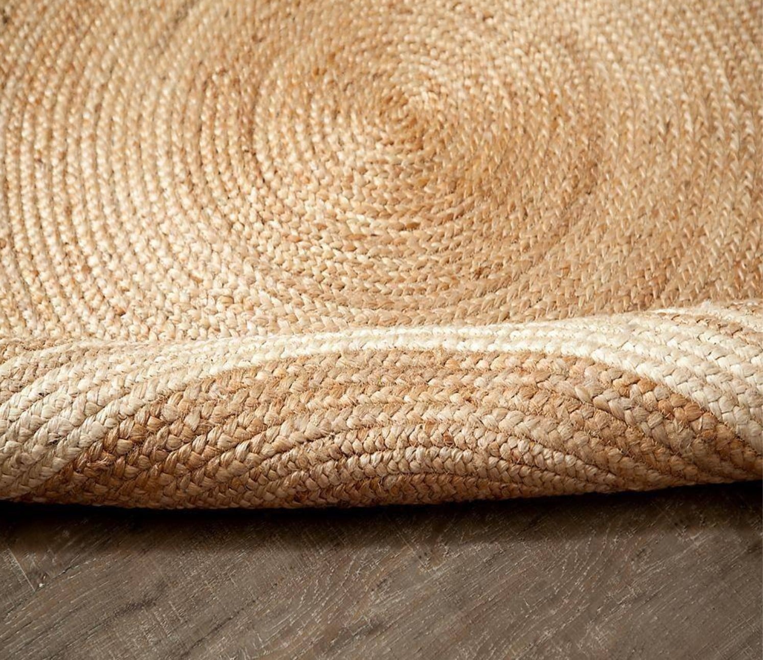 ALFOMBRA TRIBUS DEL MUNDO KOLLAM NATURAL REDONDA YUTE 180 X 180 CM - 3