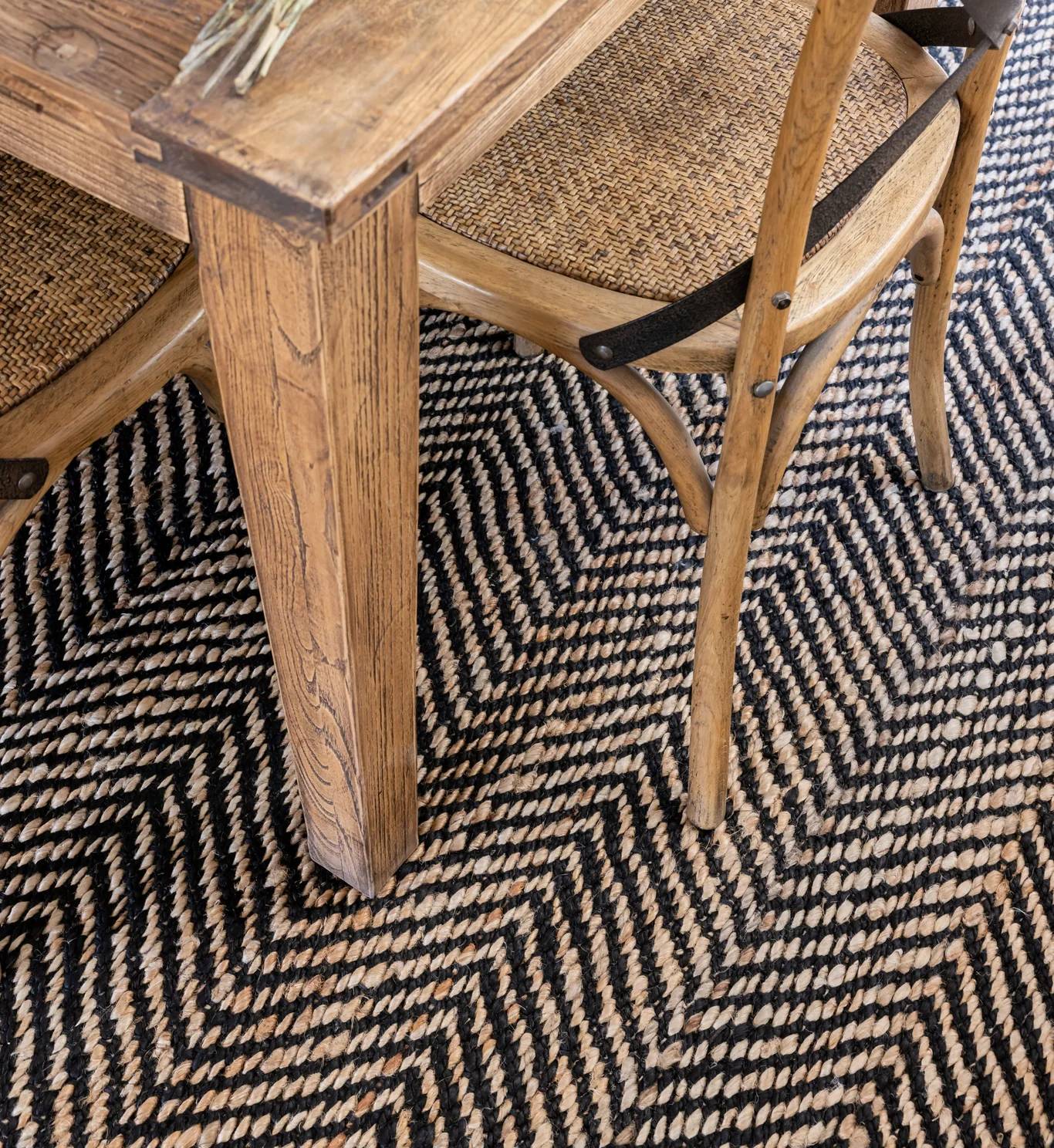 ALFOMBRA TRIBUS DEL MUNDO JAMMU NATURAL YUTE 200 X 300 CM - 1