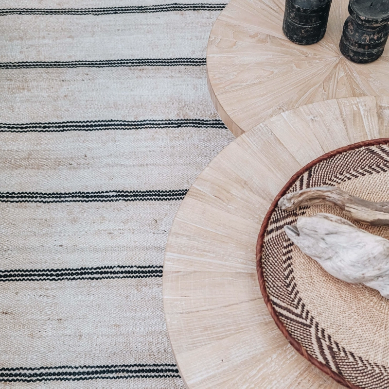 ALFOMBRA TRIBUS DEL MUNDO KANPUR NATURAL YUTE 200 X 300 CM - 3