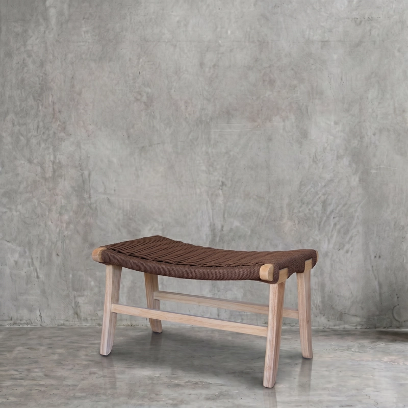 BANQUETA AMELIA BROWN - 65 CM - 2