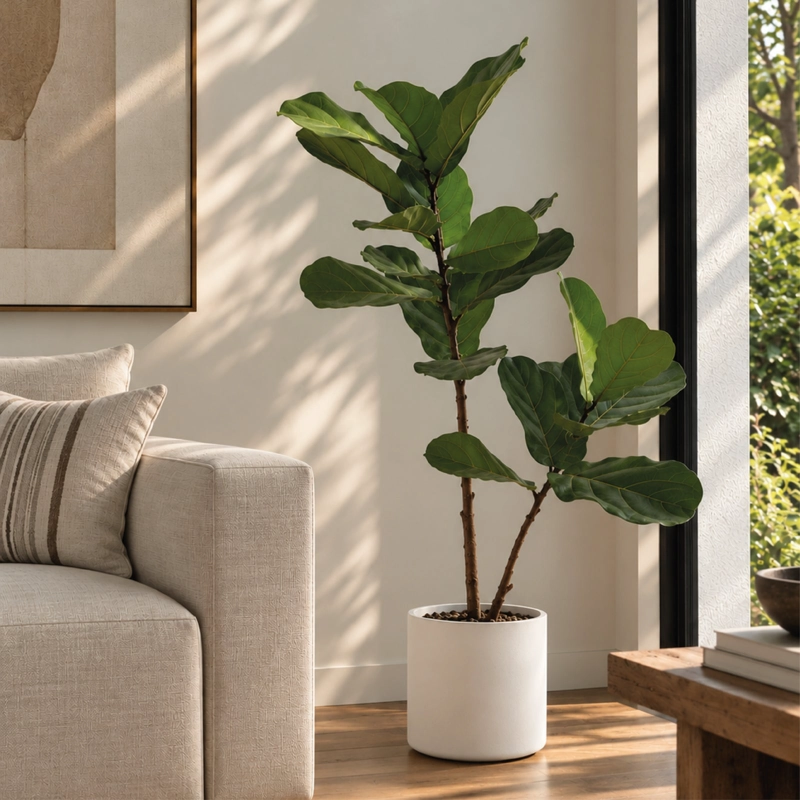 FICUS LYRATA REAL TOUCH - 130 CM - 2