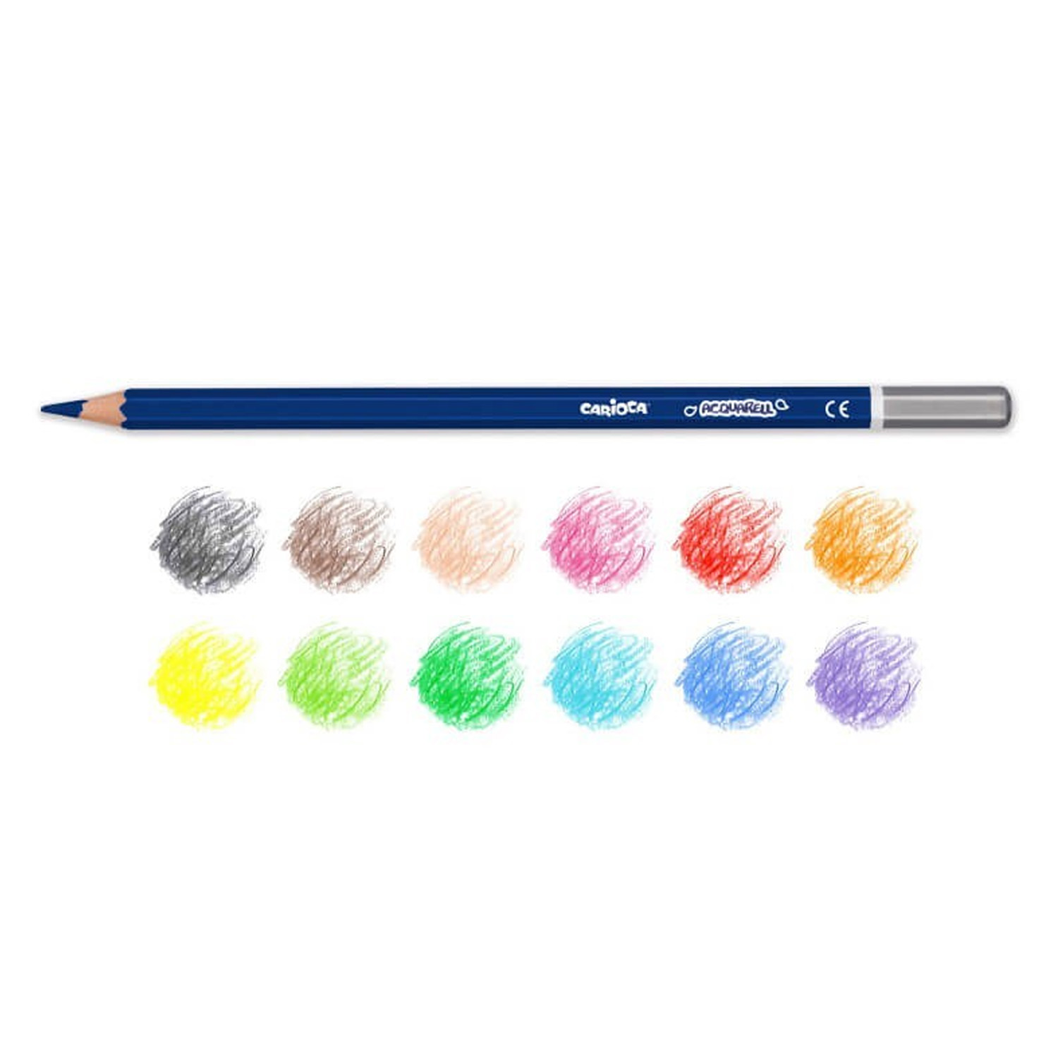 LAPICES ACUARELABLES CARIOCA 12 COLORES - 2