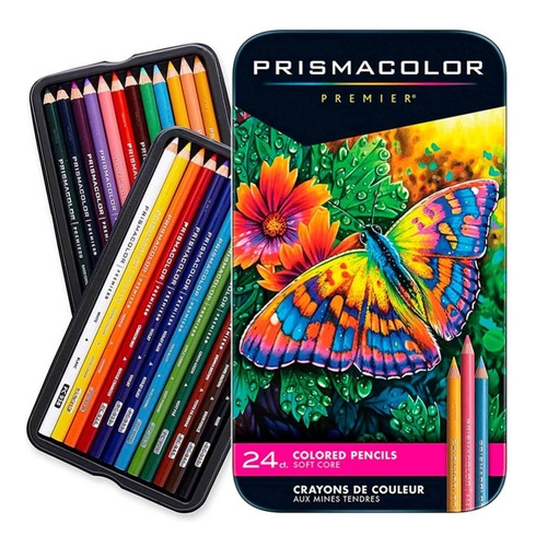 LÁPICES DE COLOR PRISMACOLOR PREMIER 24 UNIDADES - 1