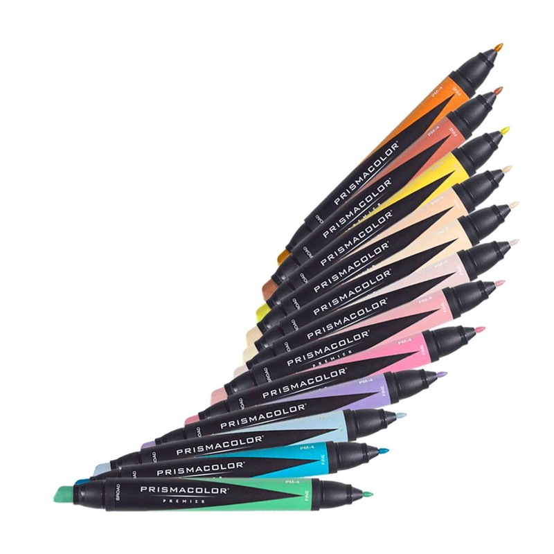 MARCADOR PRISMACOLOR PREMIER 12 COLORES MANGA - 3