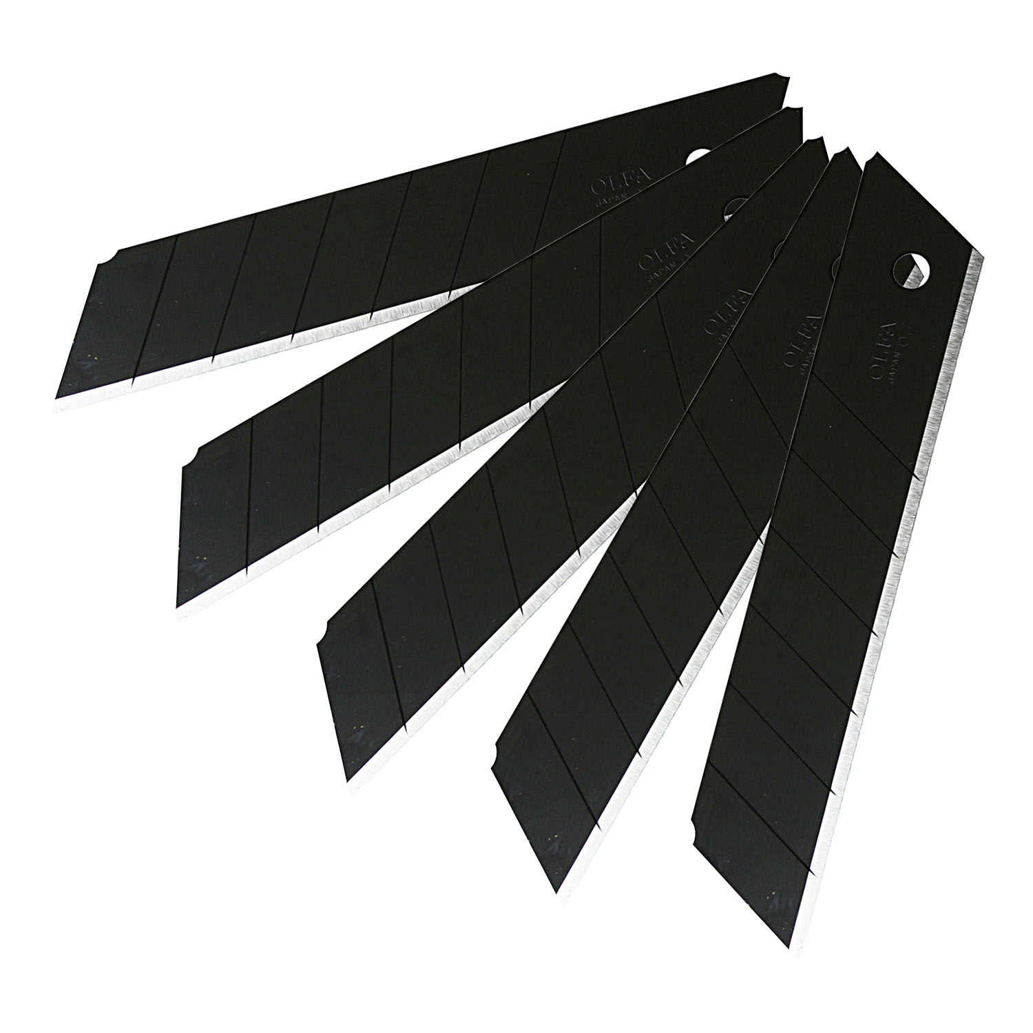 REPUESTO OLFA NEGRO EXTRA FILO PARA CUCHILLO 5UDS - 3