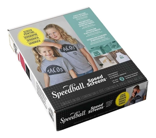 KIT DE SERIGRAFÍA SPEEDBALL SPEED SCREENS TODO EN UNO - 1