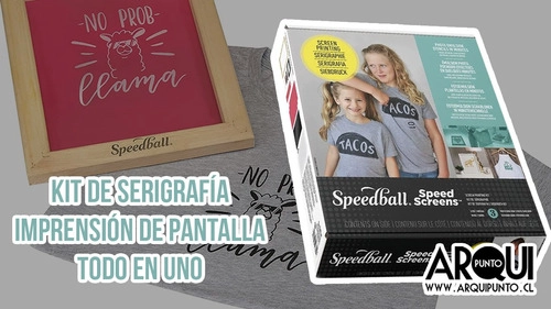 KIT DE SERIGRAFÍA SPEEDBALL SPEED SCREENS TODO EN UNO - 6