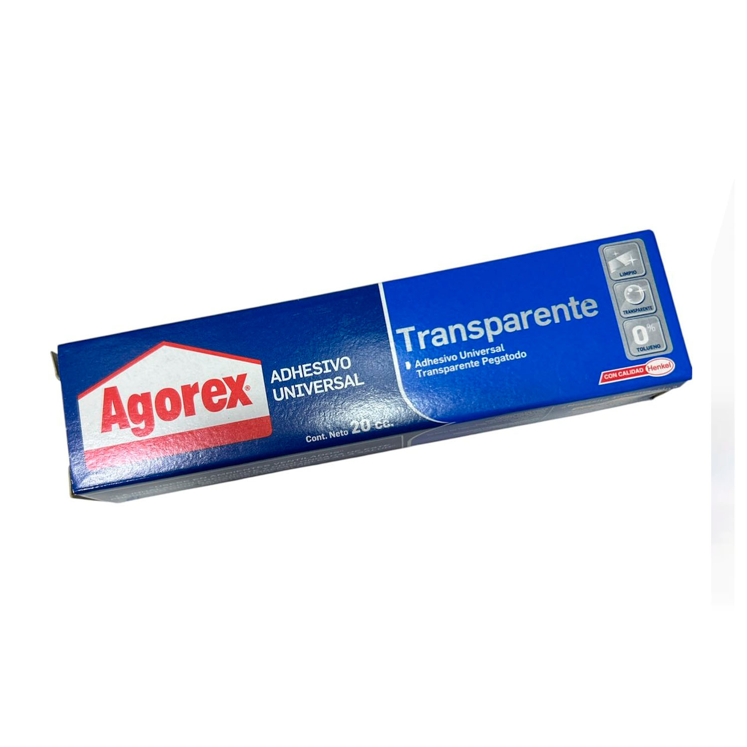 ADHESIVO AGOREX TRANSPARENTE DE 20CC - 3