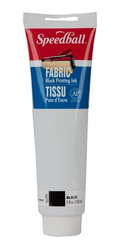 TINTA NEGRA SPEEDBALL PARA GRABADO EN TELAS O PAPEL 150CC - 1