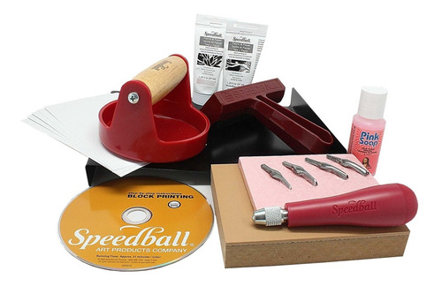 KIT SPEEDBALL ULTIMATE DE GRABADO EN TELAS Y PAPELES - 3