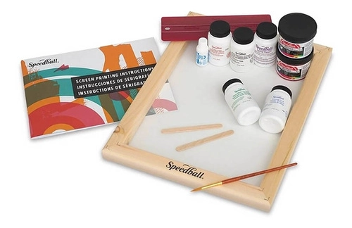 KIT SPEEDBALL SUPER VALUE DE SERIGRAFÍA EN TELAS - 3