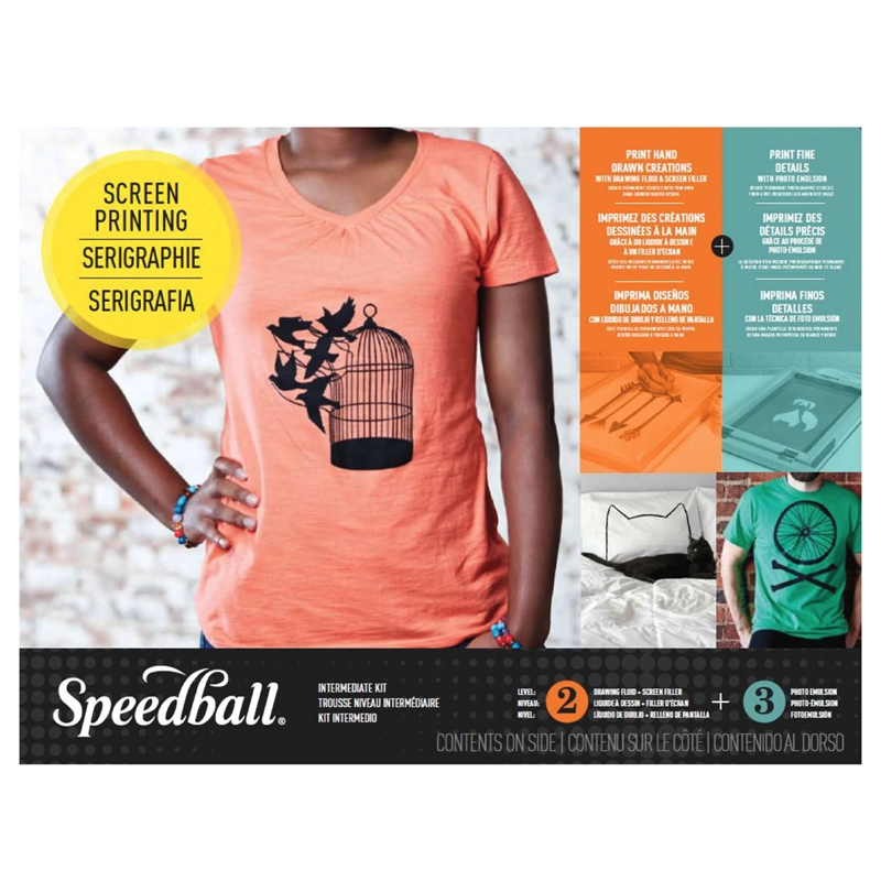 KIT SPEEDBALL SUPER VALUE DE SERIGRAFÍA EN TELAS - 5