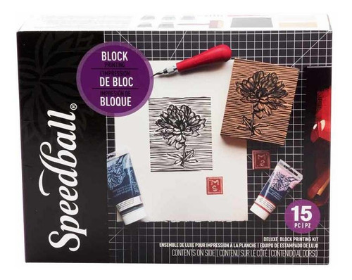 KIT SPEEDBALL DELUXE DE GRABADO - 2