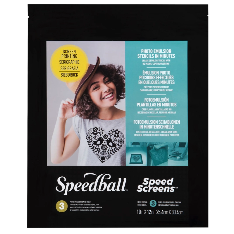 LÁMINA PANTALLA SPEEDBALL SPEED SCREEN PARA SERIGRAFÍA 3UD - 3