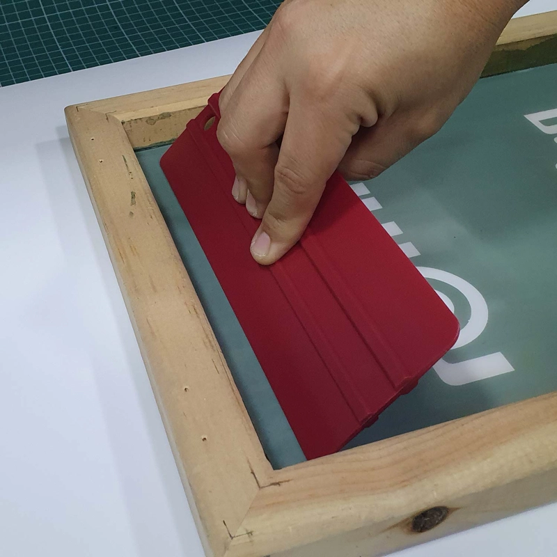 RACLETA SPEEDBALL 22CM PLÁSTICA DUAL DE SERIGRAFIA - 3