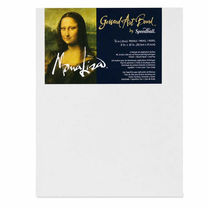 TABLERO RIGIDO DE ARTE GESSOED MONA LISA 20X25CM - 1