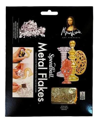 BOLSA SPEEDBALL DE 3GR DE HOJUELAS METÁLICAS PAN DE ORO MONA LISA - 1