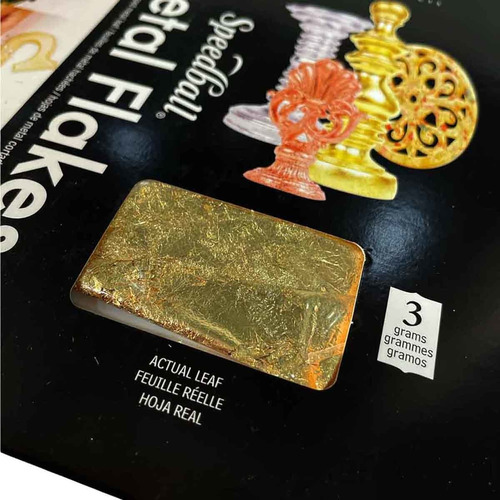 BOLSA SPEEDBALL DE 3GR DE HOJUELAS METÁLICAS PAN DE ORO MONA LISA - 2