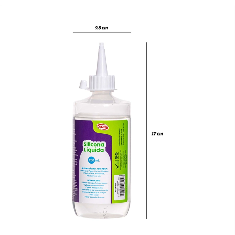 SILICONA LIQUIDA ADIX 250ML - 3