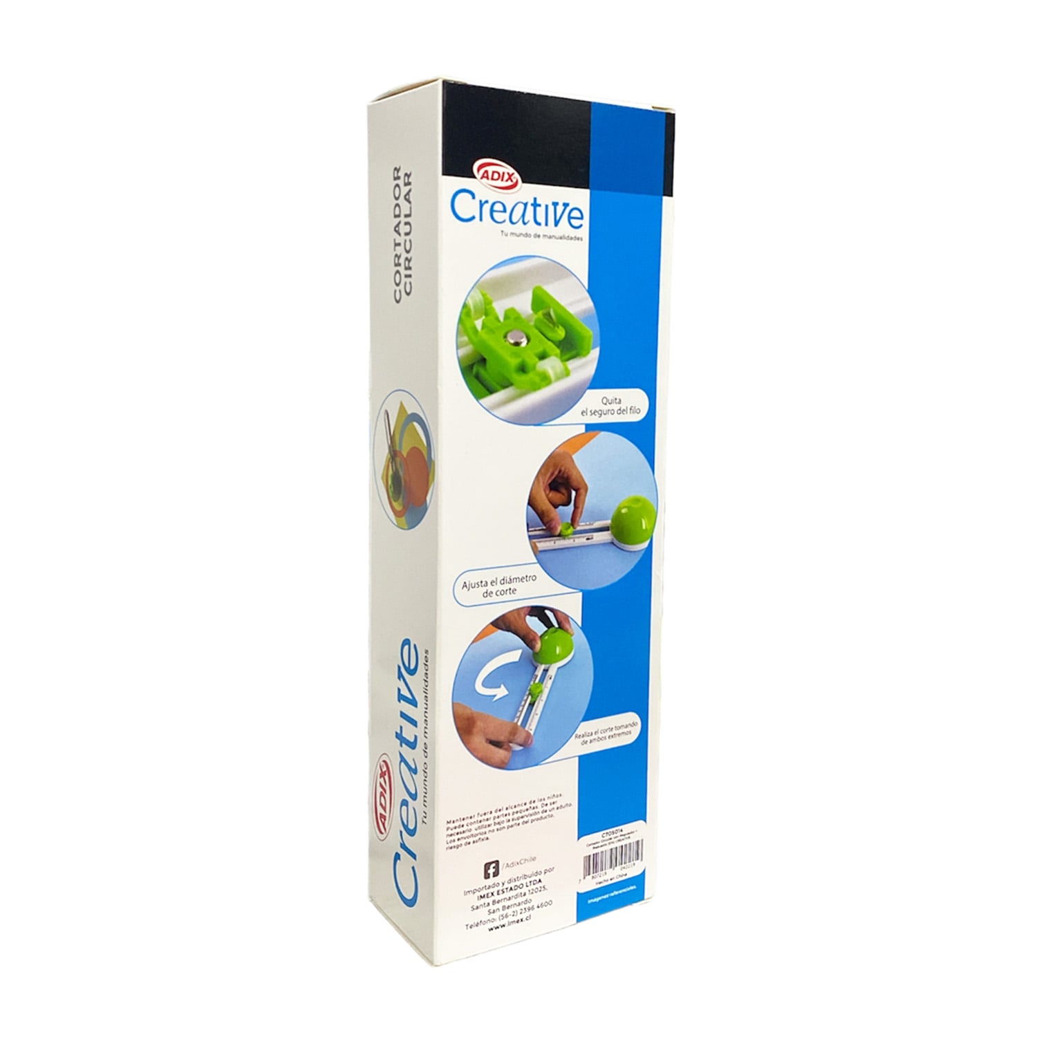 CORTADOR ADIX CIRCULAR CON REGULADOR DE PLASTICO - 4